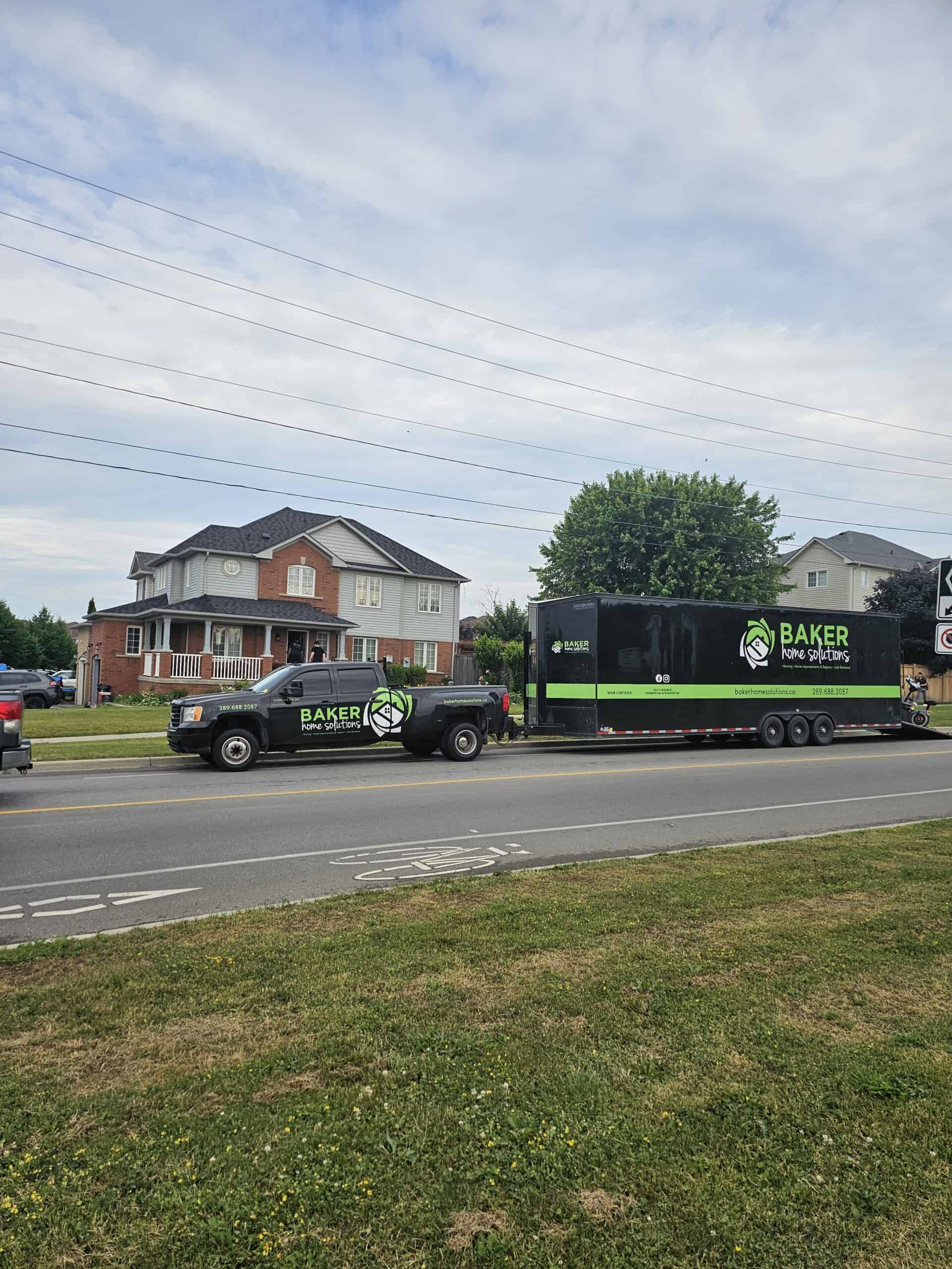 baker home solutions truck