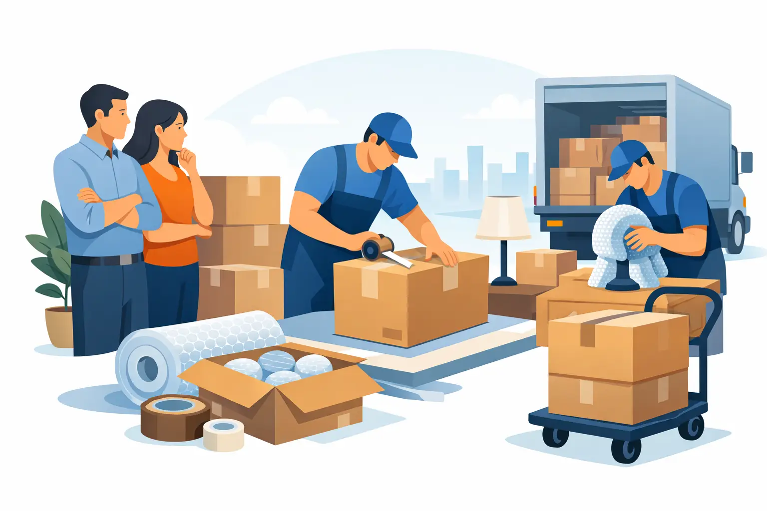Are Packing Services Worth It for Moving?