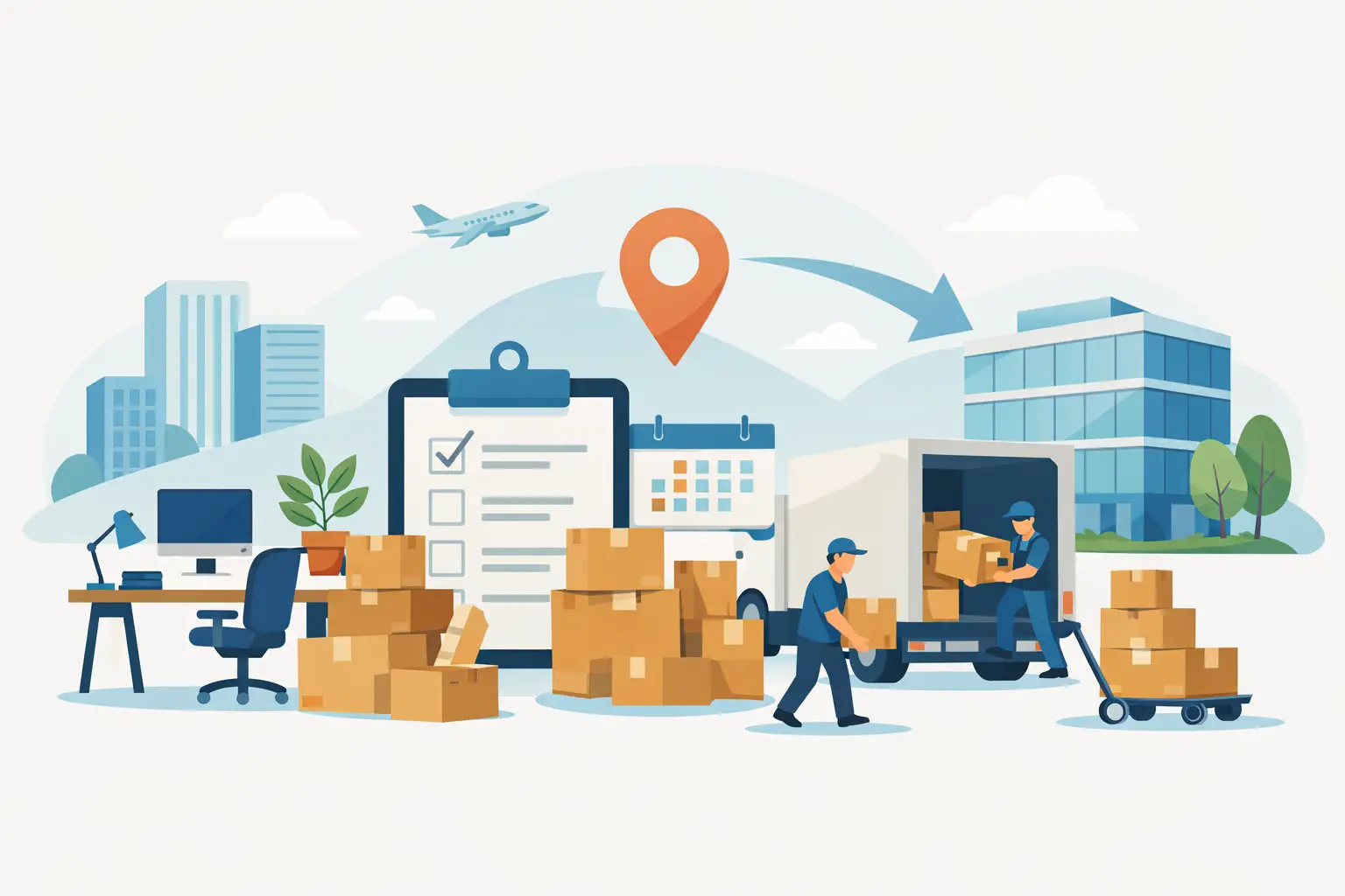 Corporate Office Relocation Checklist