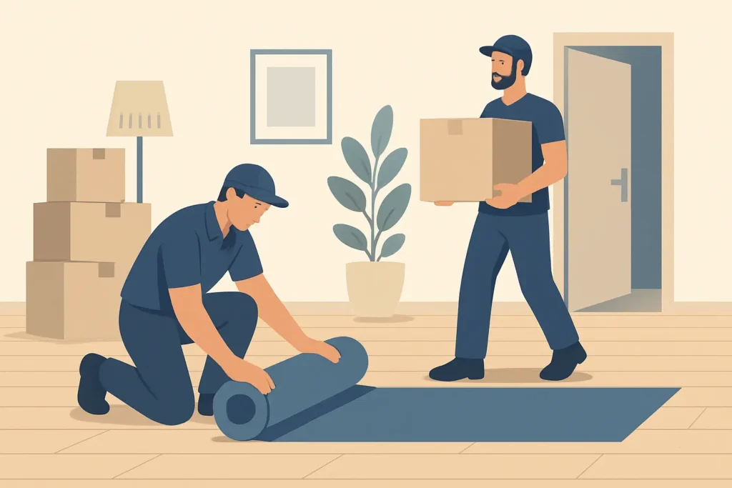 Floor Protection That Actually Survives Moving Day