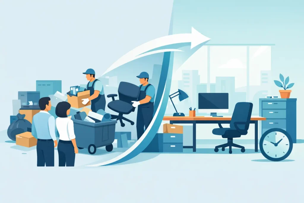 Office Junk Removal Without the Downtime