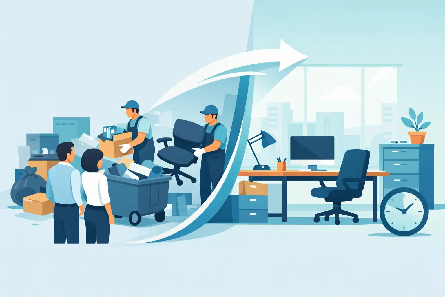 Office Junk Removal Without the Downtime