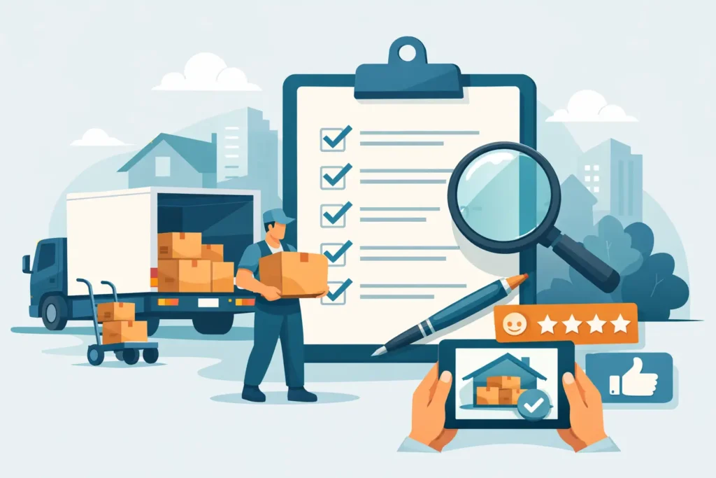Moving Company Service Review Checklist