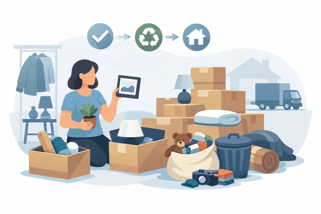 Best Way to Declutter Before Moving