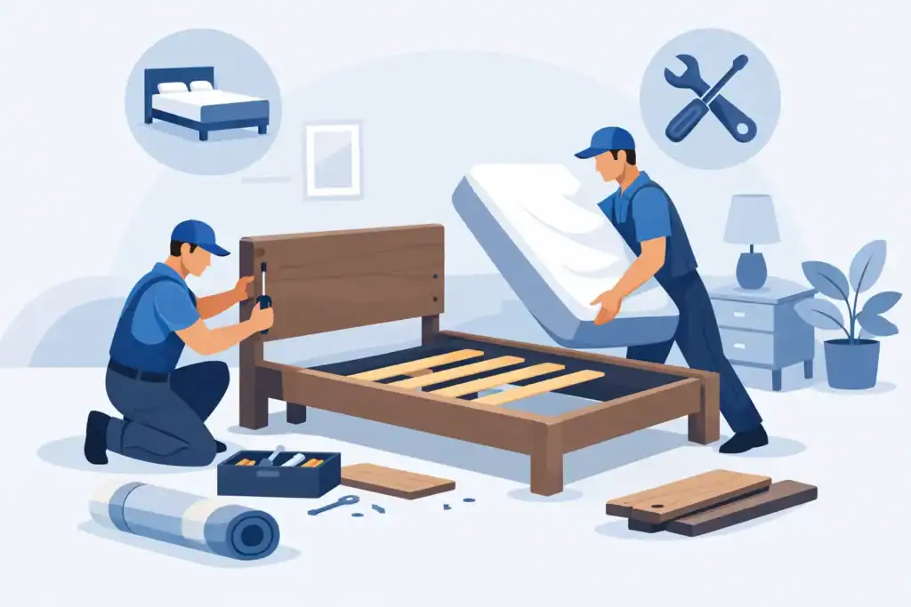 Do Movers Disassemble Beds? What to Expect