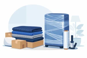 Moving Pads and Shrink Wrap Protection