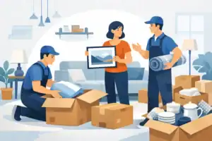 Moving and packing services by Baker Home Solutions in Toronto, Ontario.