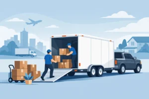When an Enclosed Trailer Moving Service Fits