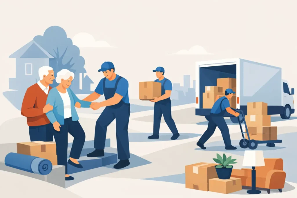 A Senior Move Example for a Safer Moving Day