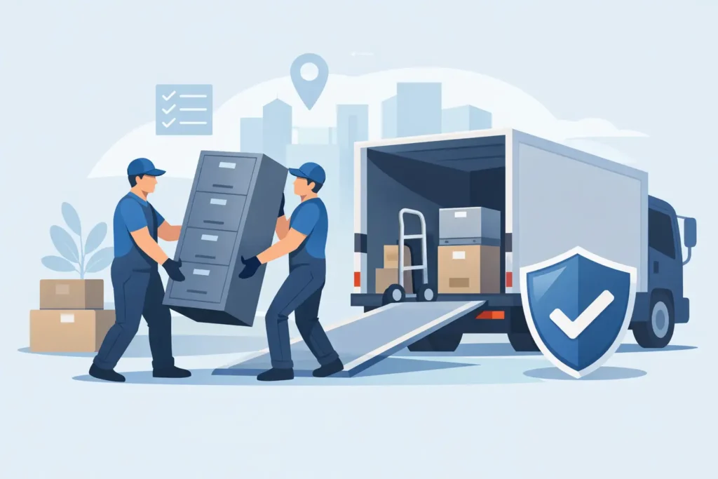 Can Movers Transport Filing Cabinets Safely?