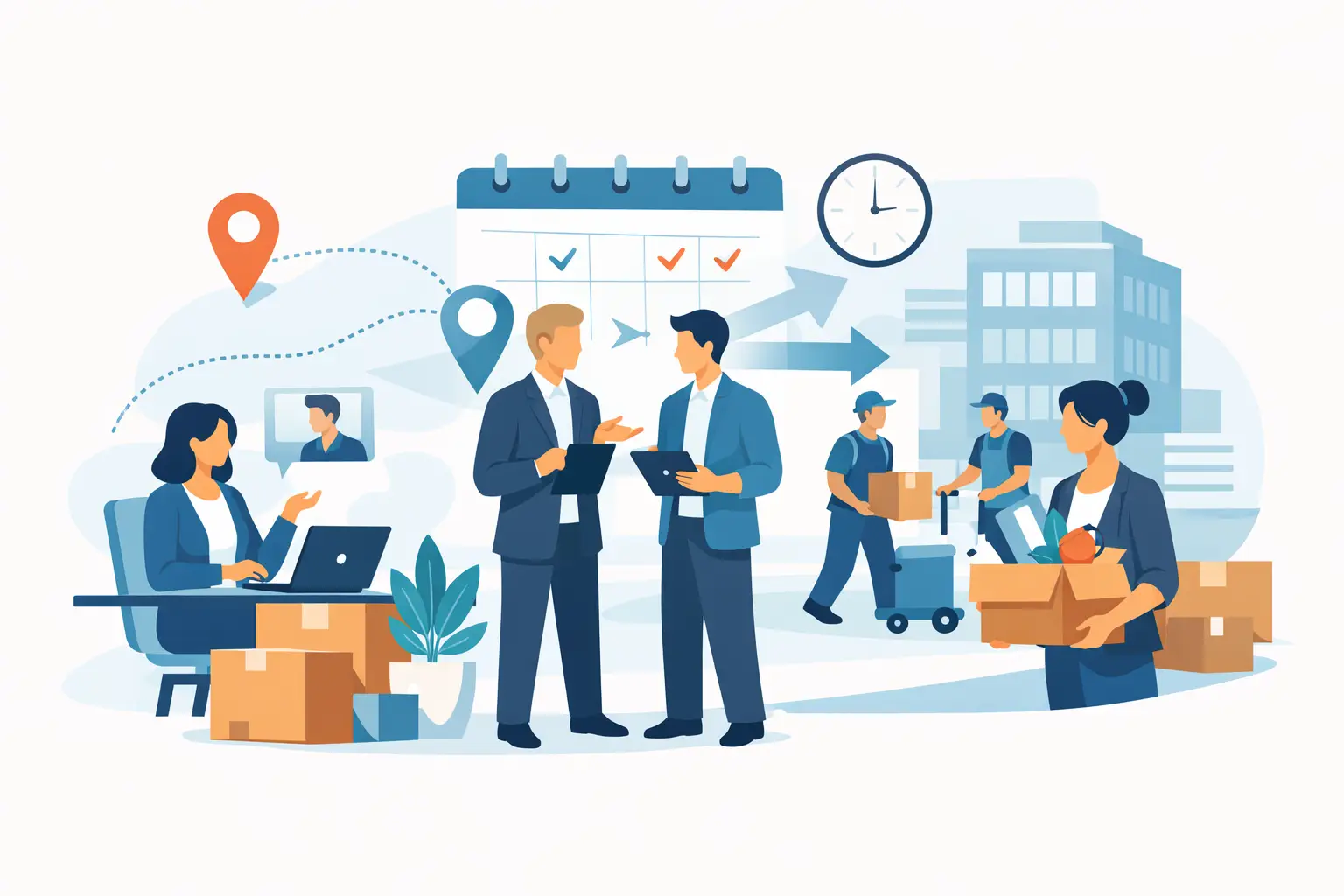 Commercial Move Communication Plan That Works