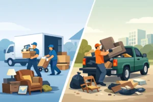 Estate Cleanout Versus Self Hauling Costs