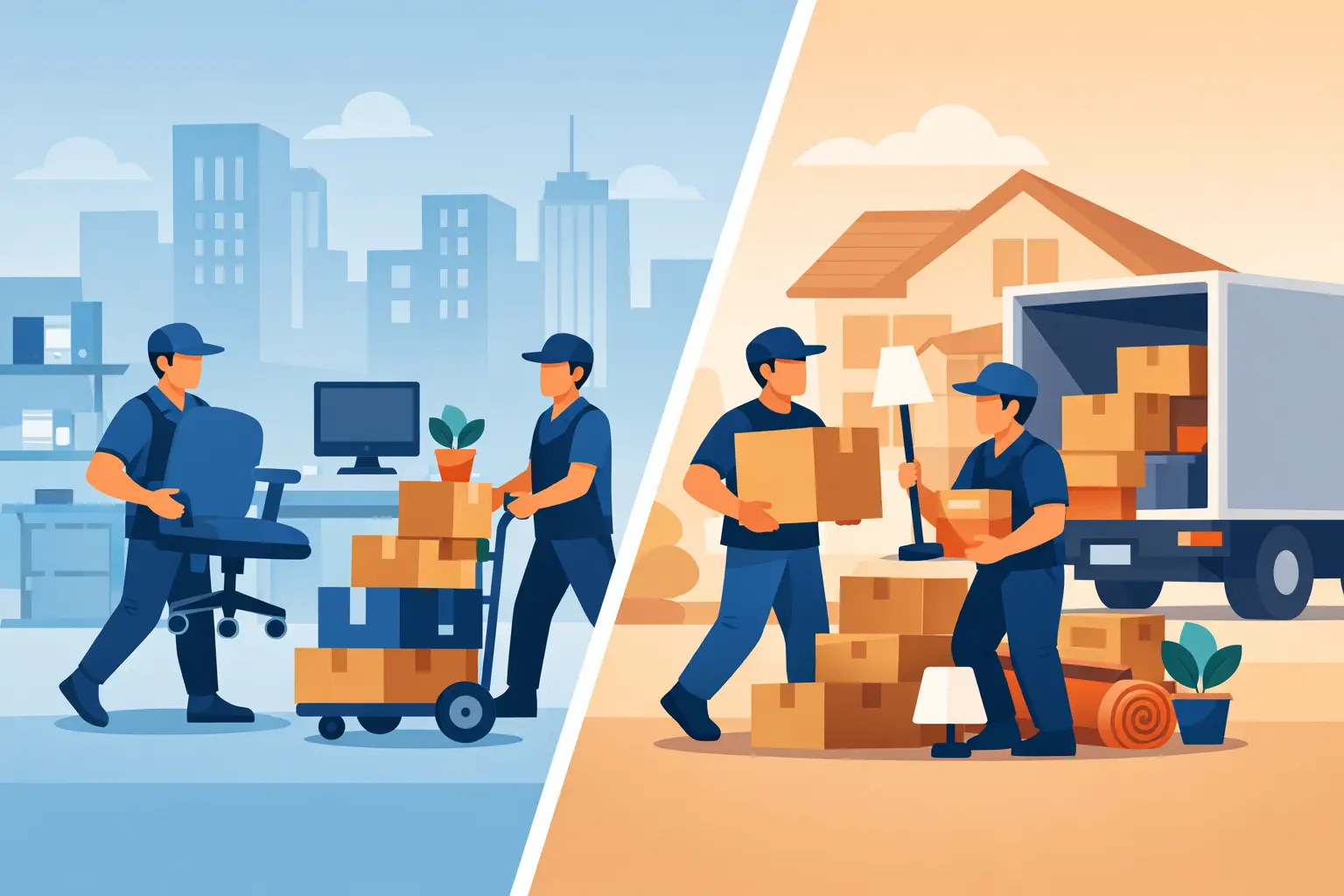 Office Movers vs General Movers Compared